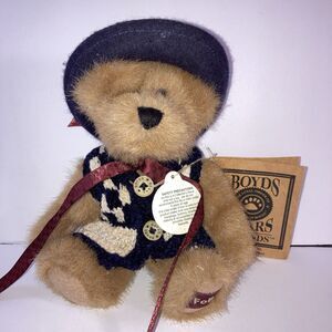 Vintage Boyds Bear  "Caitlin Berriweather " Plush Bear 6" Doll with Original Tag